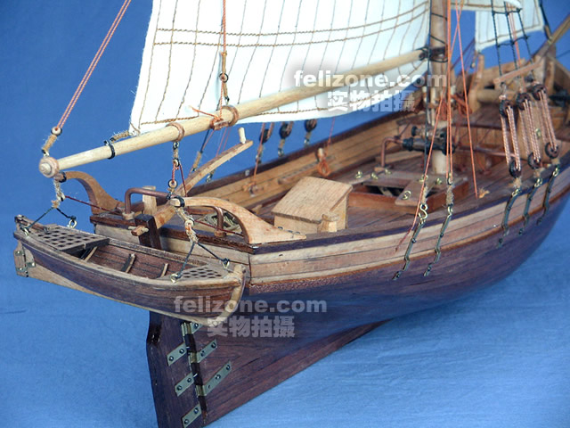 供应实木帆船拼装套材"瑞典轻舟号"